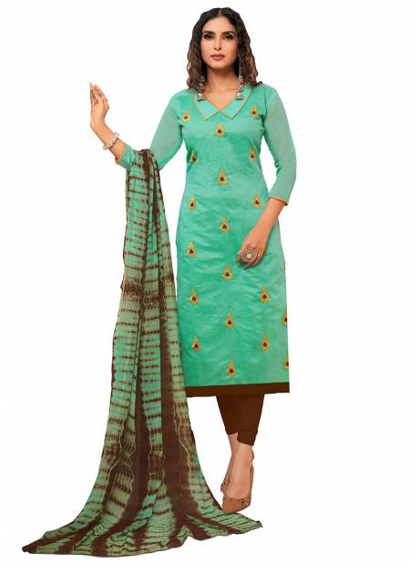 Sea Green Colour Mango Rahul Nx New Latest Designer Ethnic Wear Modak Silk Salwar Suit Collection 1006